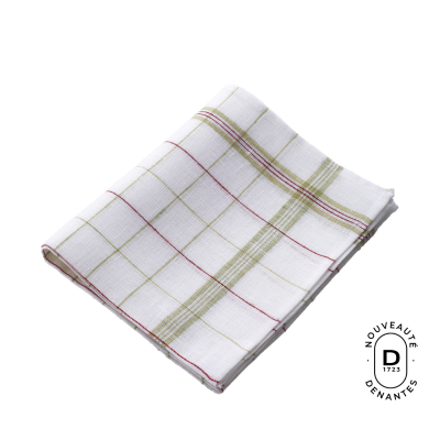 Essuie verre quadrillé