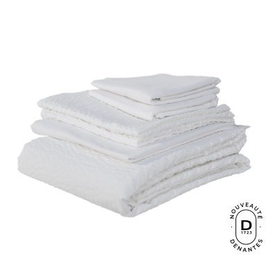 Ensemble conciergerie linge de lit Luna